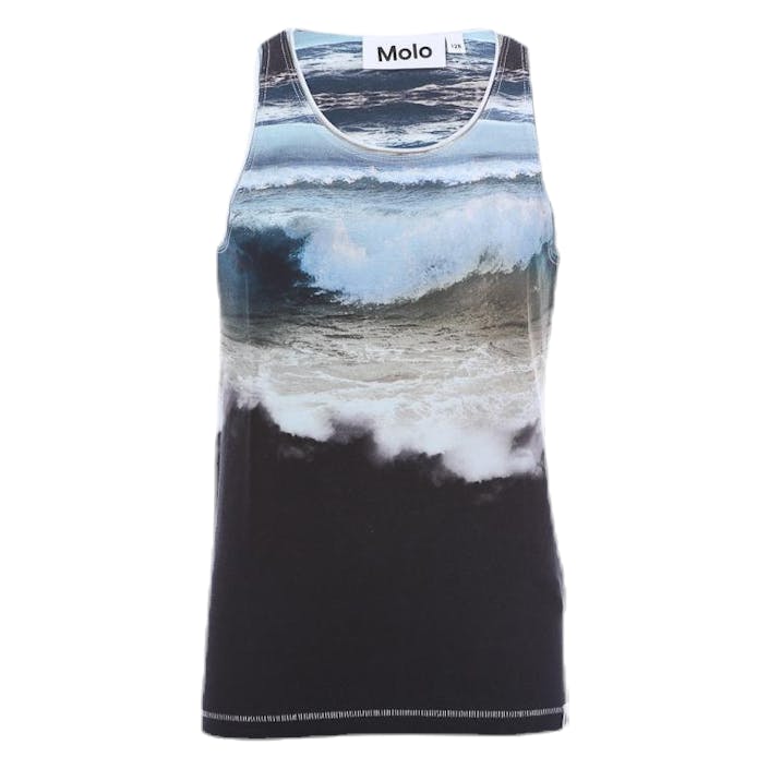 Ronoy Tanktop Patterned/Grey, Unisex, Apparels, Tops, Swimming, Patterned/Grey, 104