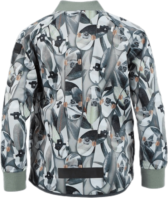 Ulas Softshell Jacket Patterned/Green - Bild 2