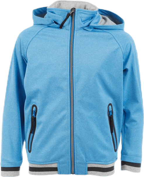 Cloudy Softshell Bomber Blue