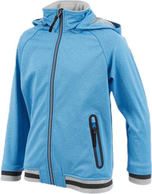 Cloudy Softshell Bomber Blue - Bild 3