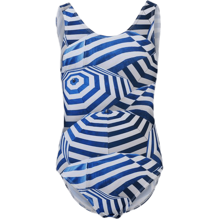 Nika Swimsuit Blue/White