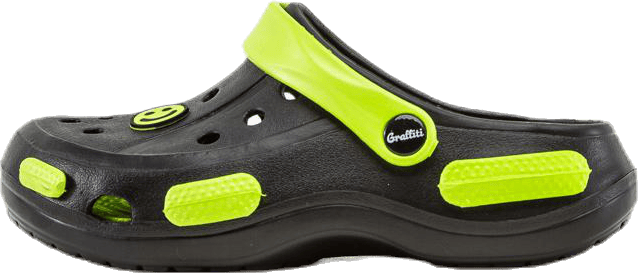 Cloxie Kids Lightweight Sandal Green/Black