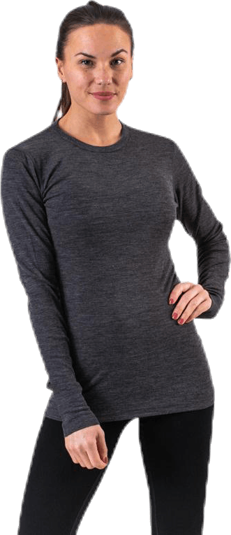 Elroy Wool Shirt Black, Female, Odzież, podstawowe warstwy, Czarny, 40