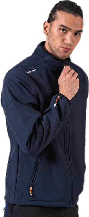 Dublin Softshell Jacket Blue - Bild 2