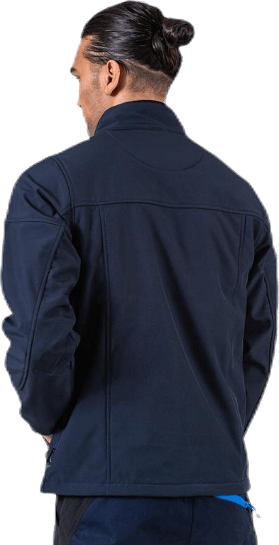 Dublin Softshell Jacket Blue - Bild 3