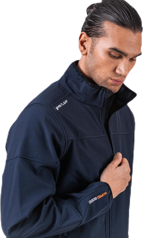 Dublin Softshell Jacket Blue - Bild 5