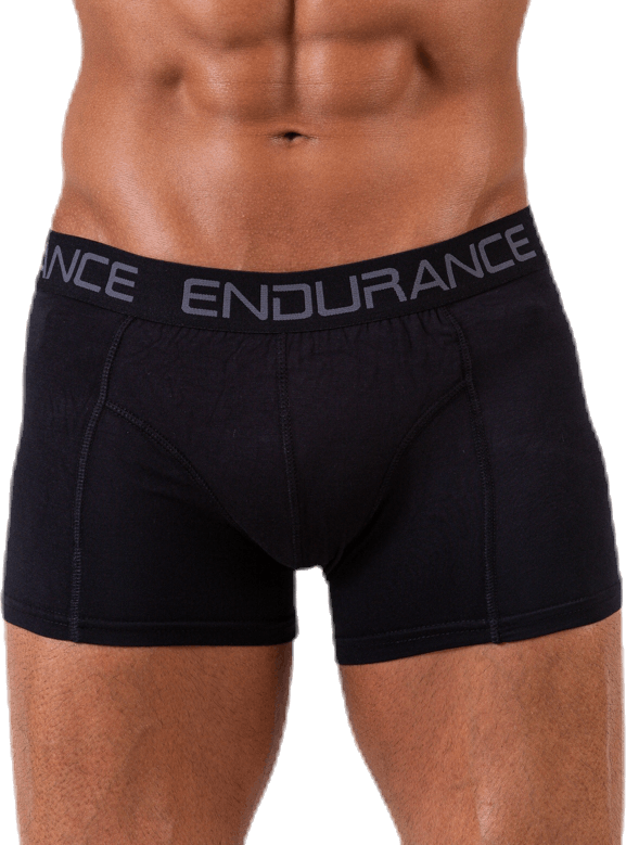 Brighton Bamboo Boxers 2-Pack Black, Male, Apparels, Underwear, Black, XXXL