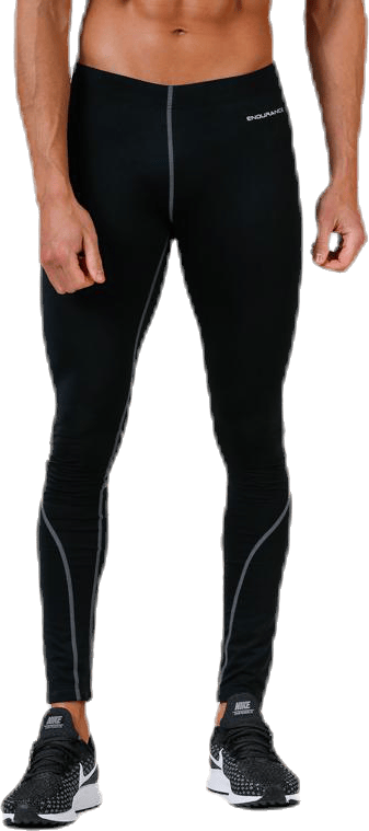 Malaga Long Tights Black, Male, Apparels, Leggings, Workout, Black, S