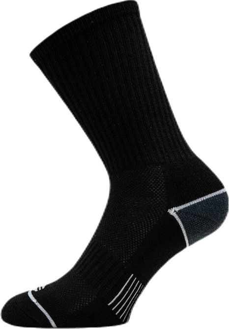 Hoope 3-Pack Socks Black, Unisex, Apparels, Socks, Running, Black, 39-42