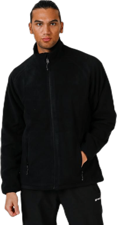Peacehaven Fleece Jacket Black, Male, Vêtements, vestes, Noir, M