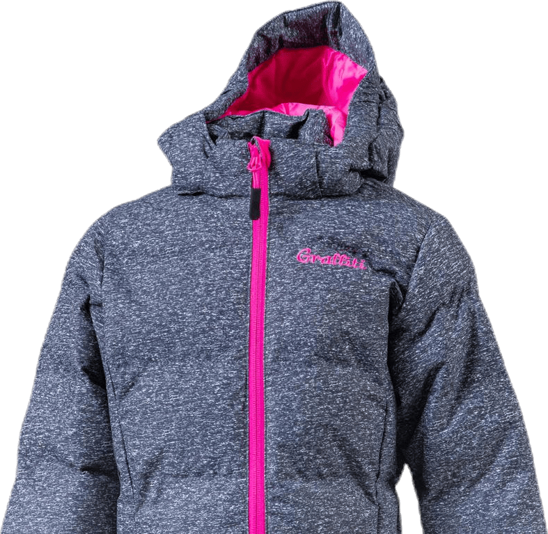 Mariel Girls Long Melange Pro-lite Jacket Pink - Bild 4