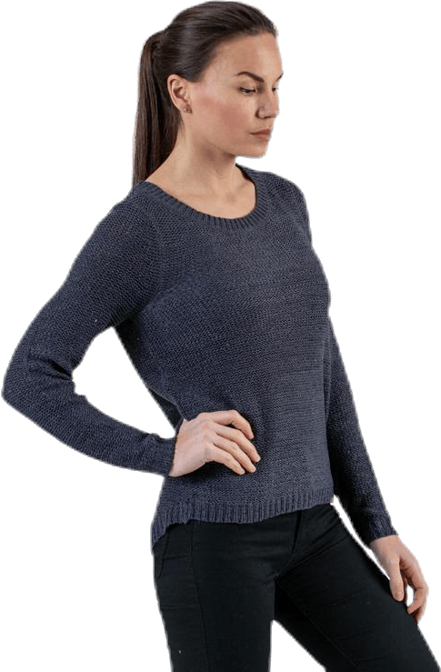 Geena Xo L/S Pullover Knt Blue - Bild 2