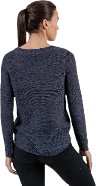 Geena Xo L/S Pullover Knt Blue - Bild 3