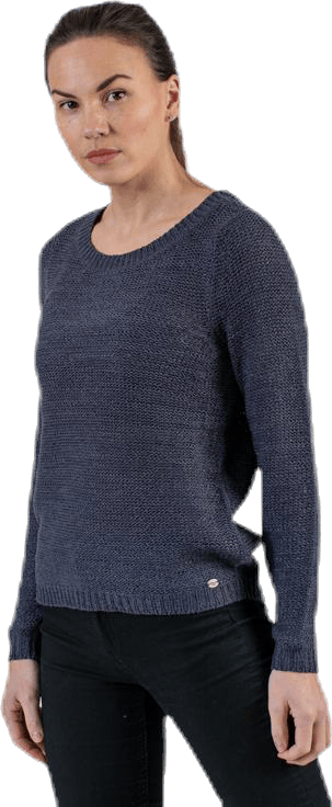 Geena Xo L/S Pullover Knt Blue - Bild 4