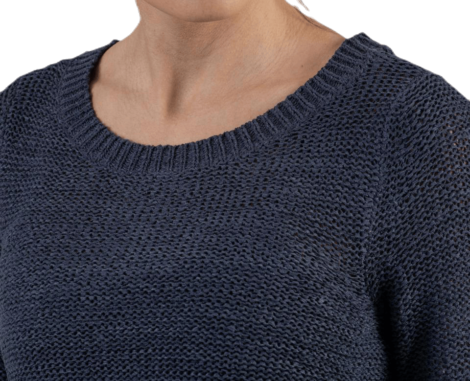 Geena Xo L/S Pullover Knt Blue - Bild 5