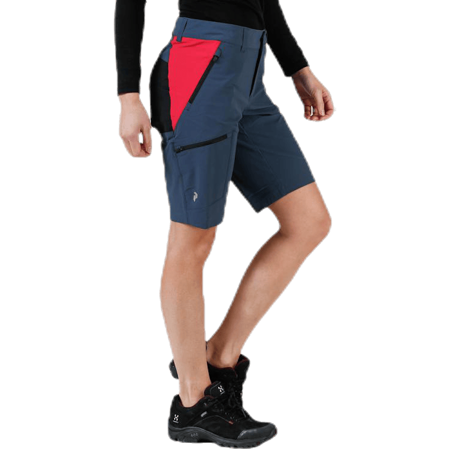Light Softshell Carbon Shorts Blue