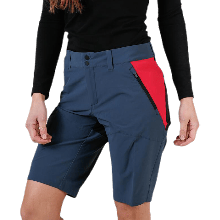Light Softshell Carbon Shorts Blue - Bild 5