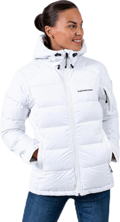 Hvis Så mange Aske Frost Down Jacket White | De bedste sportsmærker | Sportamore