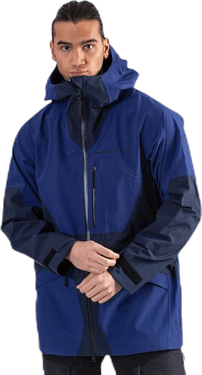 Volcan 3-Layer Jacket Blue, Male, Odevy, bundy, Alpské športy, Modrá, L