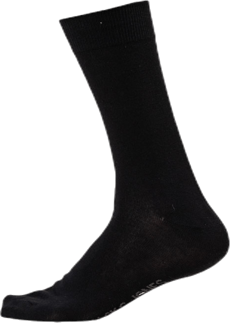 Jens Sock 5 Pack Black, Male, Kleding, Sokken, levensstijl, Zwart, ONESIZE