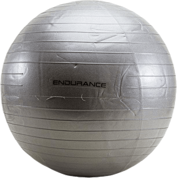 Gym ball 55 CM Silver, Unisex, Ekwipunek, Sprzęt treningowy, Trening, Srebro, 55