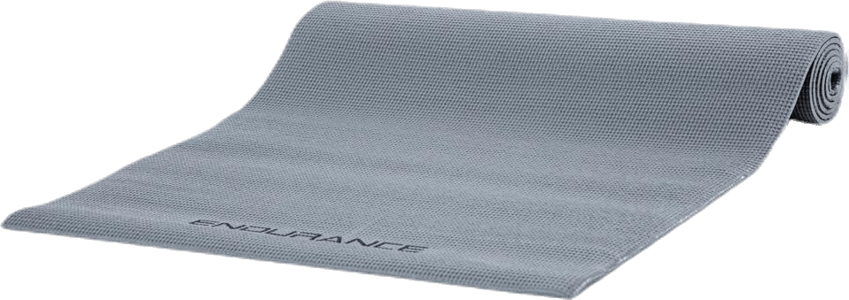Yoga Mat 6 mm Grey, Unisex, Equipment, Training equipment, Yoga, Grey, ONESIZE