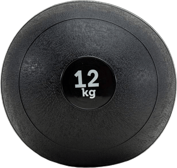 Slam Ball 12 KG Black, Unisex, Utrustning, Träningsutrustning, Träning, Svart, ONESIZE