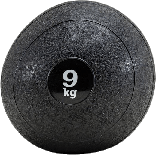 Slam Ball 9 KG Black, Unisex, varusteet, Harjoituslaitteet, Treeni, Musta, ONESIZE