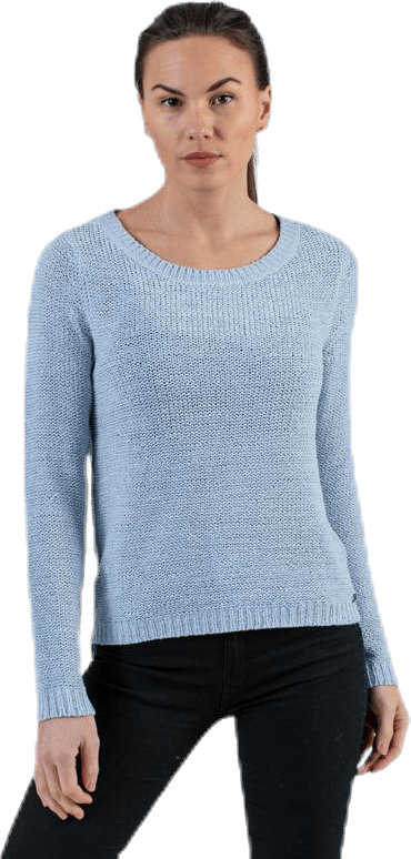Geena Xo L/S Pullover Knt Blue