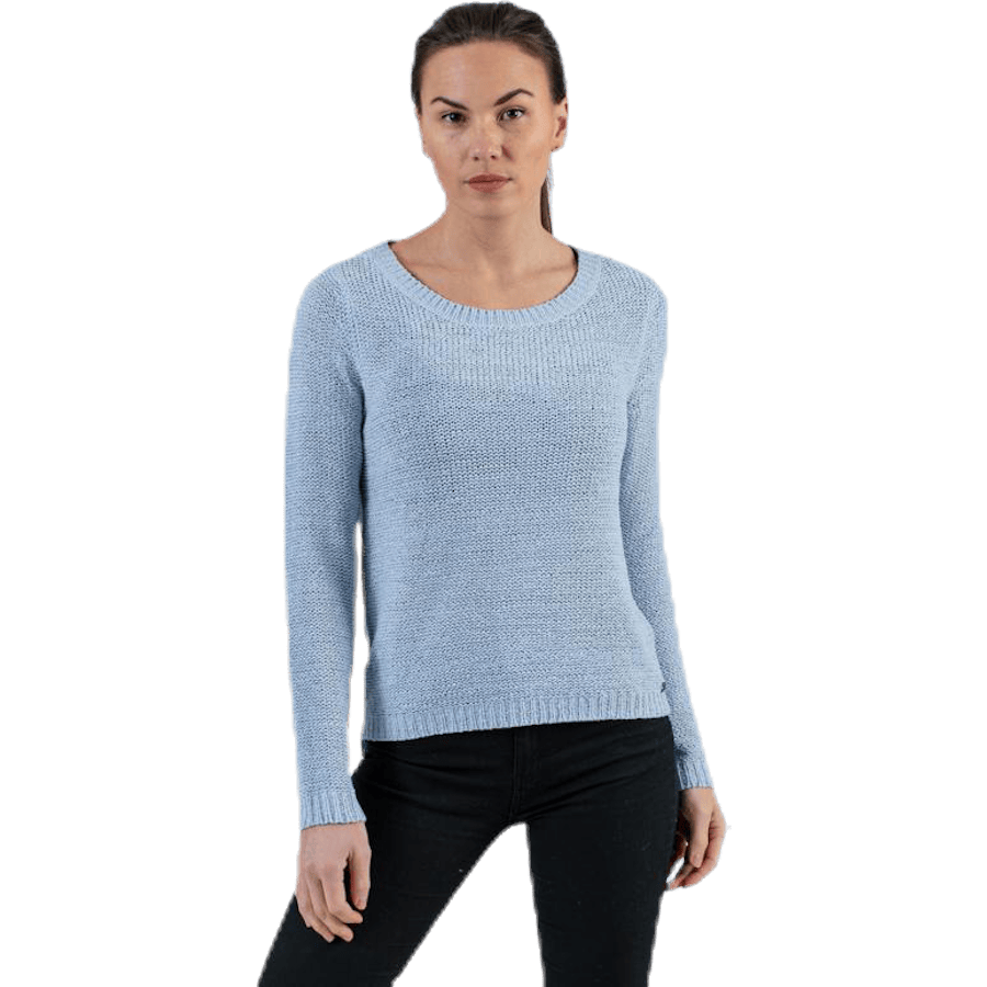 Geena Xo L/S Pullover Knt Blue