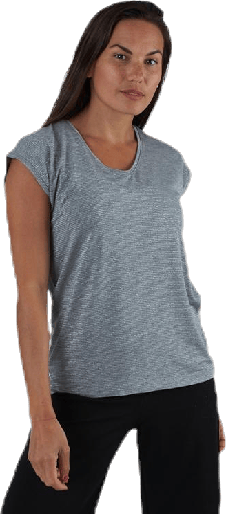 Billo Tee Lurex Stripes Grey