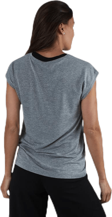 Billo Tee Lurex Stripes Grey - Bild 3