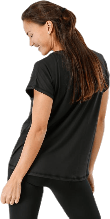 Aubree Ss Loose Training Tee Black - Bild 2