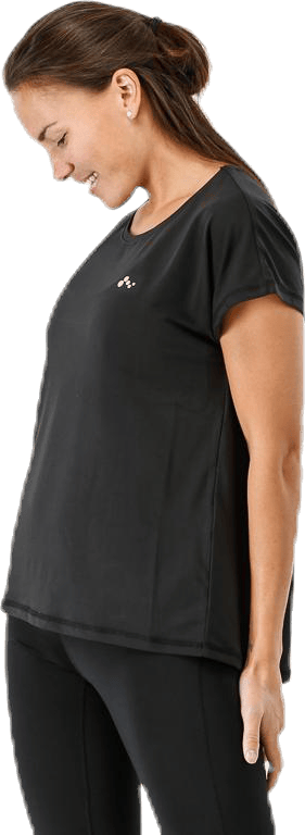 Aubree Ss Loose Training Tee Black - Bild 3