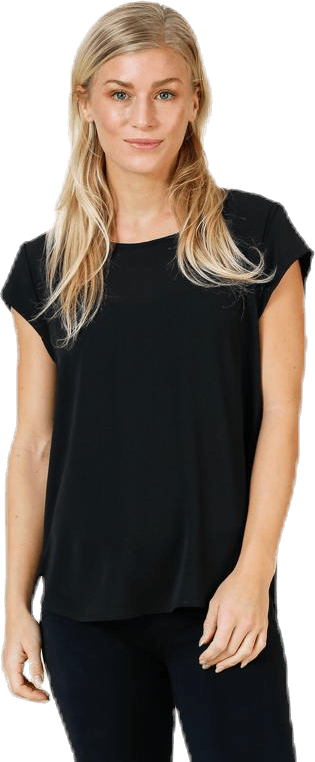 Vic S/S Solid Top Black