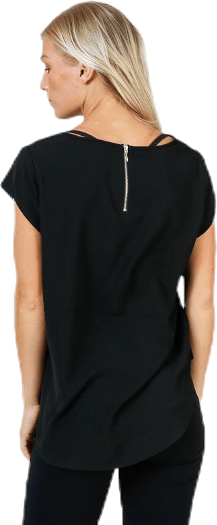 Vic S/S Solid Top Black - Bild 2