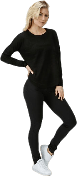 Caviar L/S Pullover Knt Black - Bild 4