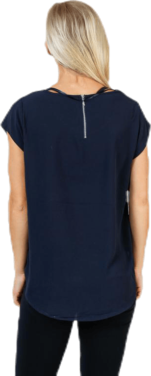 Vic S/S Solid Top Blue - Bild 2