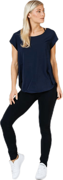 Vic S/S Solid Top Blue - Bild 4