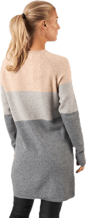 Lillo L/S Dress Knt Red - Bild 3