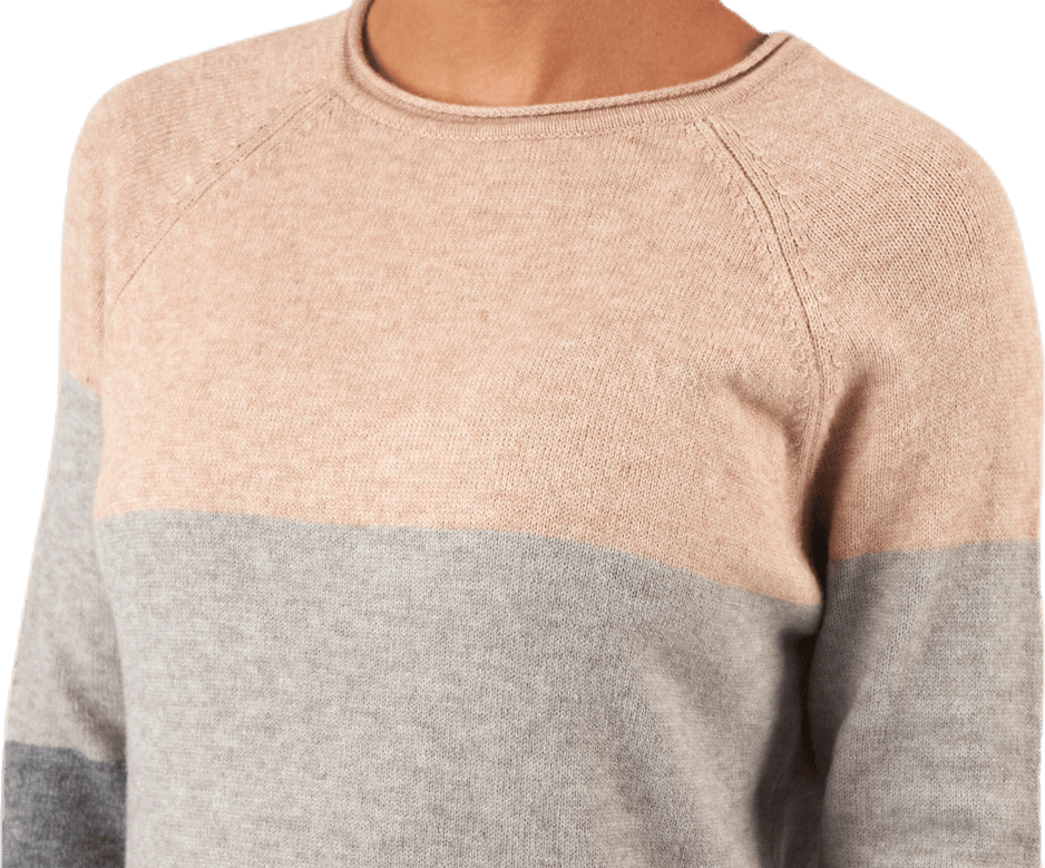 Lillo L/S Dress Knt Red - Bild 4