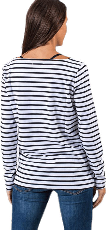 Ingrid Ls Top White/Black - Bild 2