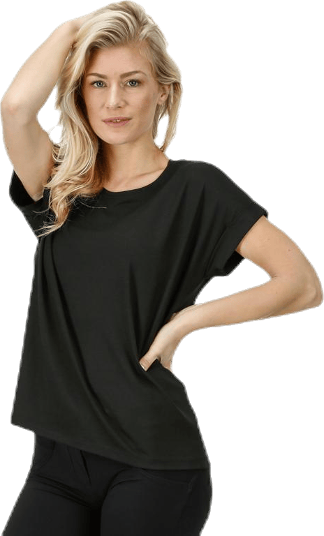 Moster S/S O-Neck Top Jrs Black