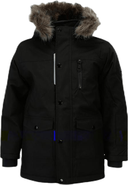 Snow10 Jacket Black, Unisex, Vaatteet, takit, Musta, 134