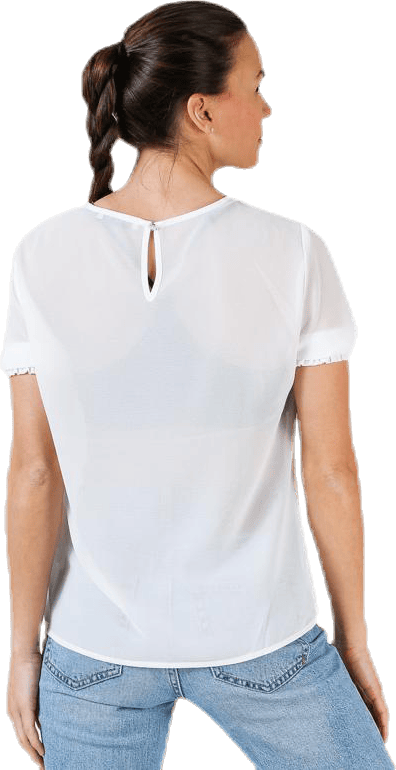 Amalie Ss Smock Top White - Bild 2