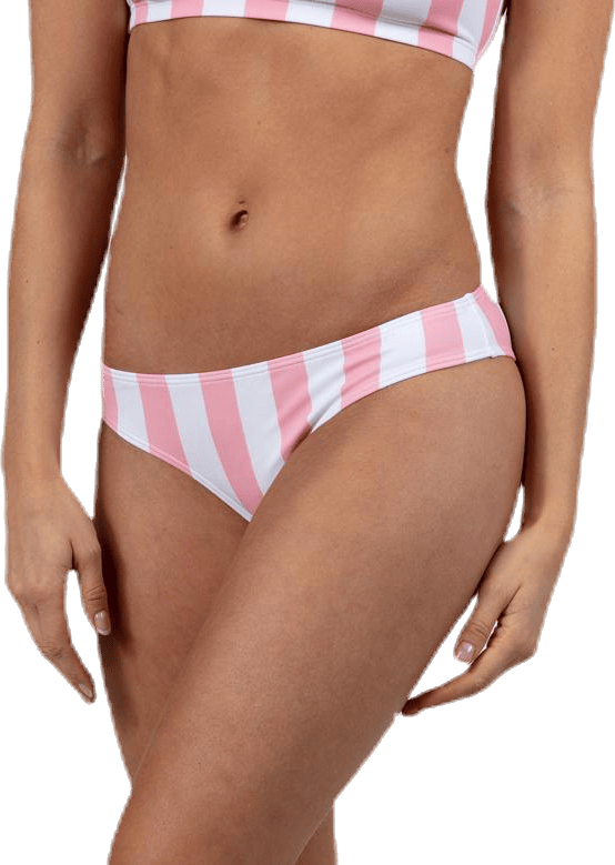 Bea Bikini Brief Pink/White