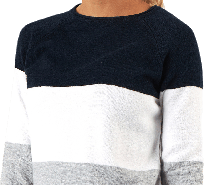 Lillo L/S Dress Knt Blue - Bild 3