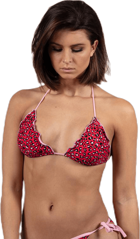 Benedicte Triangle Bra Red, Female, Apparels, Swimwear, Swimming, Red, M
