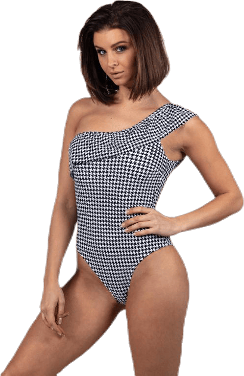 Bianca Swimsuit White/Black, Female, Odevy, Plavky, Plávanie, Biely/Čierna, L