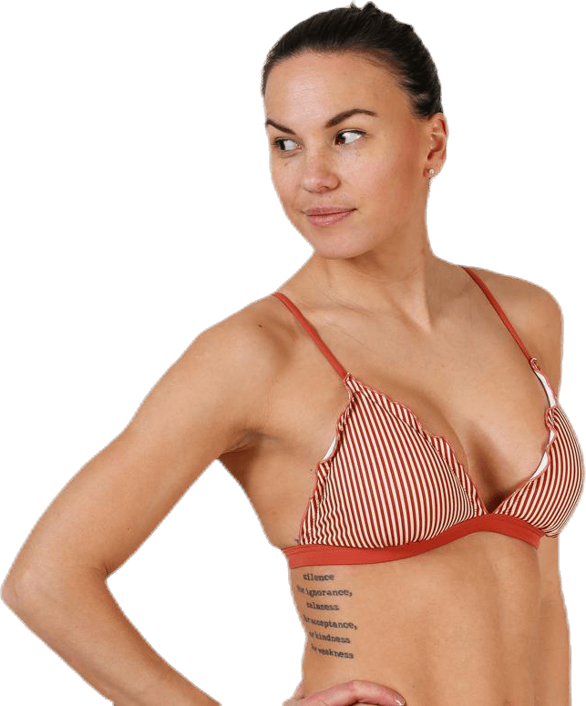 Barbara Bikini Triangle Bra Red - Bild 3